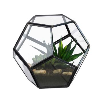 Stikla pods Relaxdays 10050352_46, 14 × 12 × 14 cm