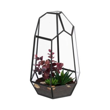 Stikla pods Relaxdays 10050353_46, 17 × 25 × 15 cm