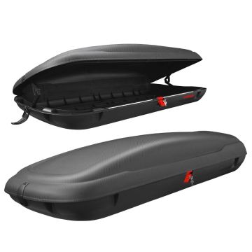Rooftop Box, XL, Black, 201 × 79 × 38 cm