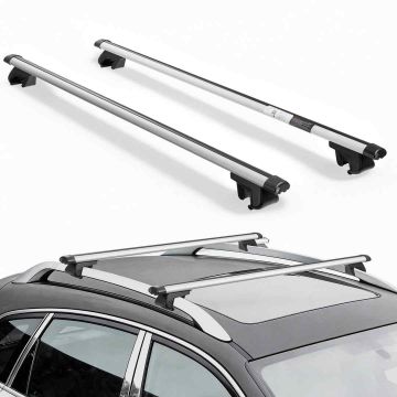 Jumta bagāžnieka šķērsstieņi VEVOR HJ-RB011-128CM, 1280 × 87 × 92 mm