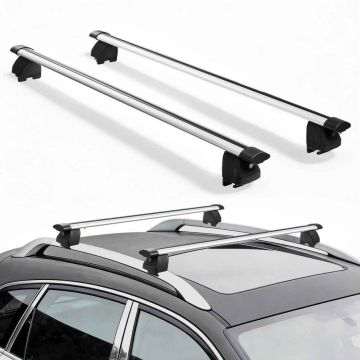 Jumta bagāžnieka šķērsstieņi VEVOR HJ-RB015-120CM, 75 kg, 1350 × 87 × 96 mm