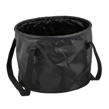 Salokāms kempinga spainis Relaxdays, 15 l, Melna, 31 × 23 × 31 cm