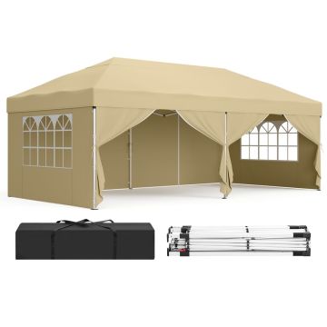 Saliekamais paviljons SONGMICS, 600 × 300 × 260 cm