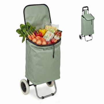 Salokāmi iepirkumu ratiņi Relaxdays, 28 l, līdz 15 kg, 42 × 92,5 × 28 cm