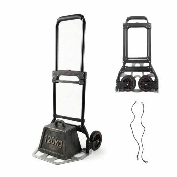 Sulankstomas sodo vežimėlis su saugos diržais, iki 120 kg