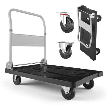 Salokāms stumjams ratiņš VEVOR PH3001PSA, 89,5 × 59,5 × 85 cm