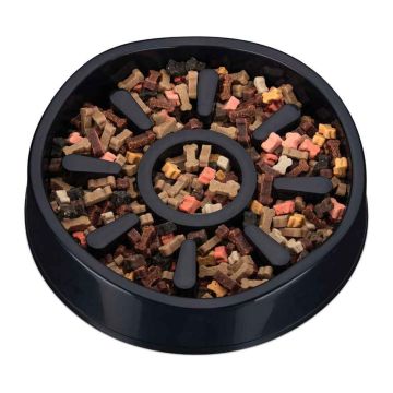 Suņu barības trauks Relaxdays 10030805_46, 900 ml, Ø 23,5 × 5,5 cm