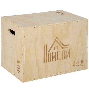 Тумба для прыжков, 3 высоты, 45 × 60 × 40 см