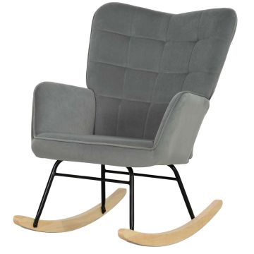 Кресло-качалка Homcom 98x71x101см, разных цветов