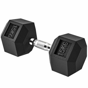 Гиря Homcom 15,5x15,5x33,6см, черный/серебристый цвет