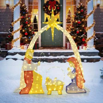 Lighting crib, 240 LED lights, 155 × 51 × 180 cm