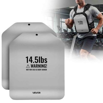 Svara vestes plāksnes VEVOR JSCB-14.5LB, 2 gab, 301,5 × 250 × 27 mm