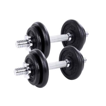 Atsvaru komplekts SYL20T 2x20 kg, melns
