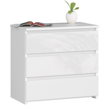 Naktsskapītis NORE CL3 60 cm., balts