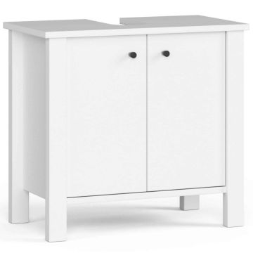 Skapītis zem izlietnes NORE Vine K 60cm, balts