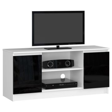 TV statīvs RTV K120, balts/melns