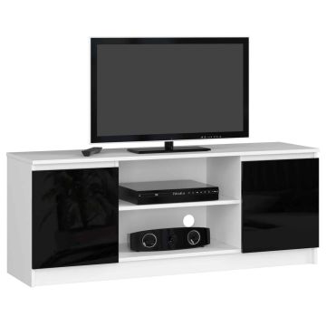 TV statīvs RTV K120, balts/melns