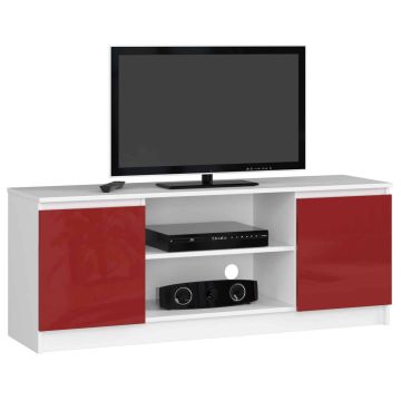 TV statīvs RTV K120, balts/sarkans