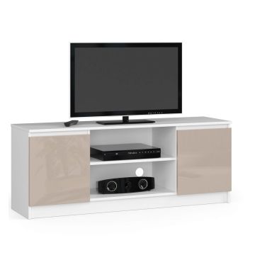 TV statīvs RTV K120, balts/krēmkrāsas