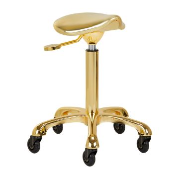Табурет Gabbiano Fine Gold, 54–74 см, Золотая