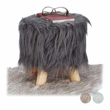 Taburete Relaxdays 10025735_111, 4 kājas, 31 × 31 × 31 cm