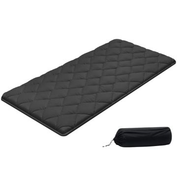 Tatami matracis VEVOR KZ-005, salokāms, Melna, 99,1 × 203,2 × 8,9 cm