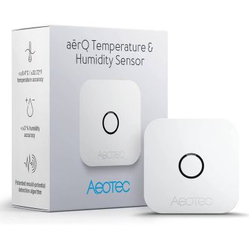 Temperatūras un mitruma sensors AEOTEC aërQ