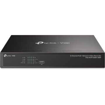 Tīkla videoreģistrators TP-LINK VIGI NVR1008H-8MP, 8 kanāli
