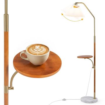 Stāvlampa, Ar plauktu