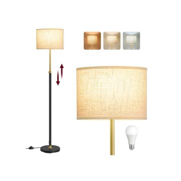 Stāvlampa VASAGLE LFL002B02, E27, 30 × 30 × 140–170 cm