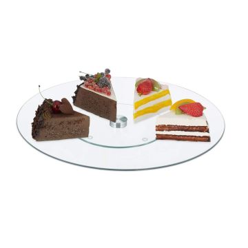 Kūku servēšanas šķīvis Relaxdays 10044548.0, Ø 30 × 2 cm