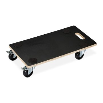 Transportēšanas ratiņi Relaxdays 10020716.0, 400 kg, 58 × 11,5 × 30 cm