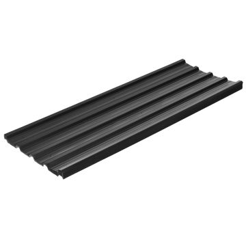 Trapecveida jumta lokšņu komplekts, 12 gab, 129 × 45 cm