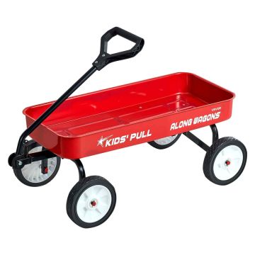 Velkamie bērnu ratiņi VEVOR TC4241A, Sarkans, 101 × 48 × 36 cm