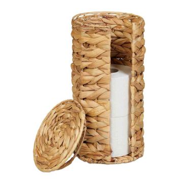 Держатель туалетной бумаги Relaxdays 10050484.0, 3 рулона, Ø 18 × 34 см