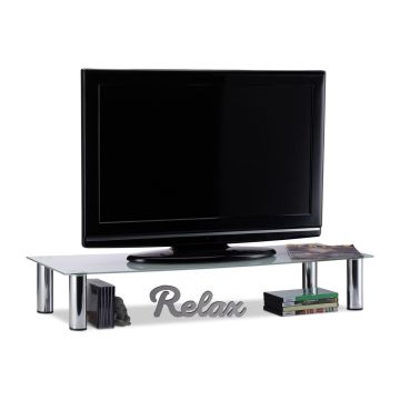 Тумба под телевизор Relaxdays 10023704.0, 100 × 17 × 35 см