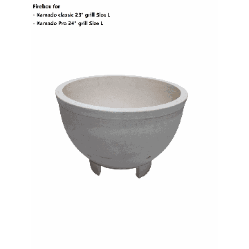 Kurtuve TunaBone Firebox for Kamado 23/24"