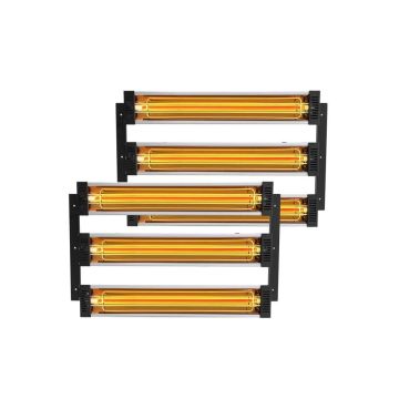 Infrasarkanais krāsošanas sildītājs, 3000 W, 2 komplekti