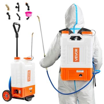 Mugursomas tipa dārza smidzinātājs, 15 l tvertne, 0–94 PSI
