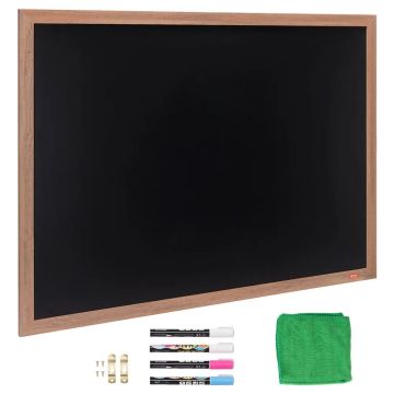 Магнитная доска для рисования мелом с подвесными табличками, 35 x 46 дюймов.