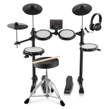 Электронная ударная установка: 15 ударных, 150 звуков, USB MIDI.