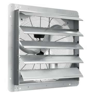 Alumīnija sienas nosūces ventilators 610 mm, 1400 apgr./min, liels ātrums, ar maiņstrāvas motoru, ventilācijai