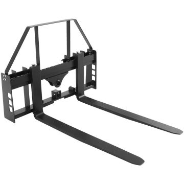 Mini iekrāvēja palešu dakšas 1814 kg, 122 cm, 50,8 mm āķis