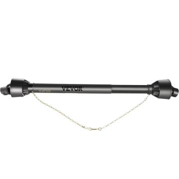 Kardāna vārpsta 1-3/8" 6 rievas, 1-1,4 m melna krūmgriežiem