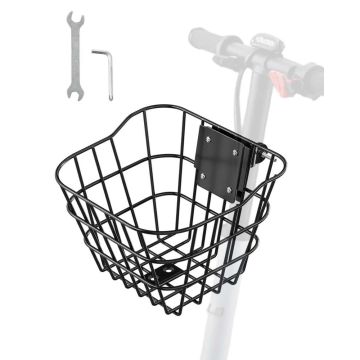 Priekšējā velosipēda un elektriskā skrejriteņa soma ar tērauda kronšteinu, līdz 9 kg.