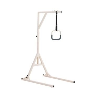 Trapeces stienis gultām, regulējams augstums, ritentiņi, celtspēja 150 kg