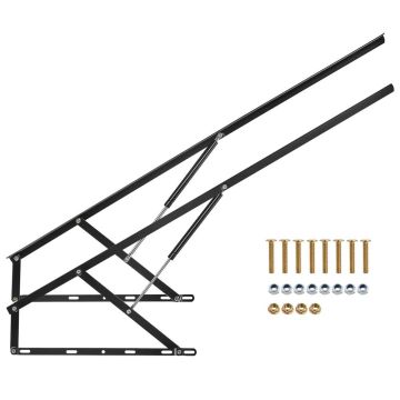 Gultas sienas furnitūra, pacelšanas augstums 149,9 cm, spiediens 140,2 kg