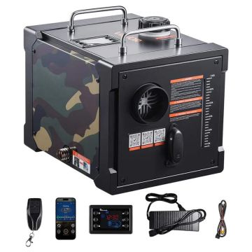Pārnēsājamais dīzeļdegvielas sildītājs 8 kW, 12/24 V, ar Bluetooth un LCD displeju