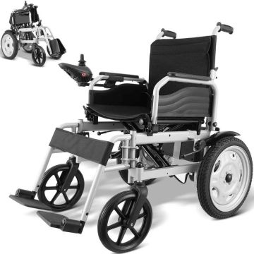 Salokāms elektriskais ratiņkrēsls ar motorizētu sēdekli, 120,2 kg