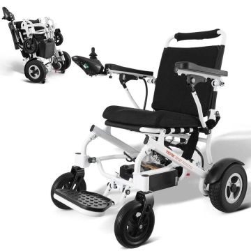 Viedais saliekamais elektriskais ratiņkrēsls, 136 kg